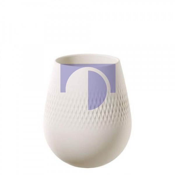 Ваза Carre 14 см Manufacture Collier Blanc Villeroy & Boch Ваза Carre 14 см Manufacture Collier Blanc Villeroy & Boch
